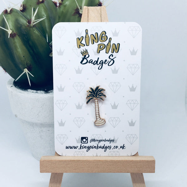 PALM TREE Enamel Pin Badge