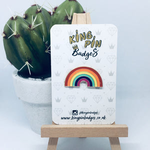 RAINBOW Enamel Pin Badge