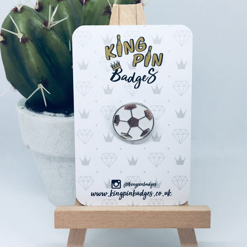 FOOTBALL Enamel Pin Badge