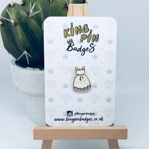 DRESS Enamel Pin Badge