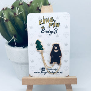 BEAR Enamel Pin Badge