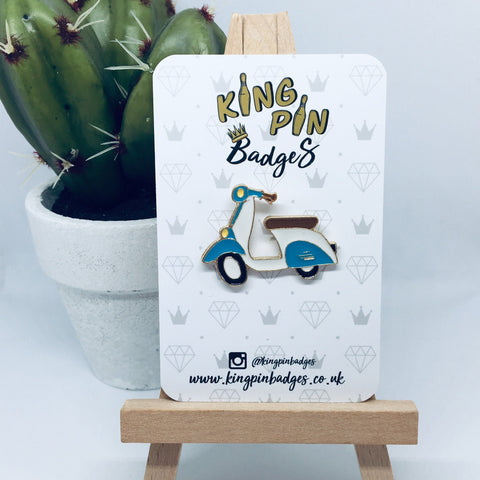 SCOOTER Enamel Pin Badge