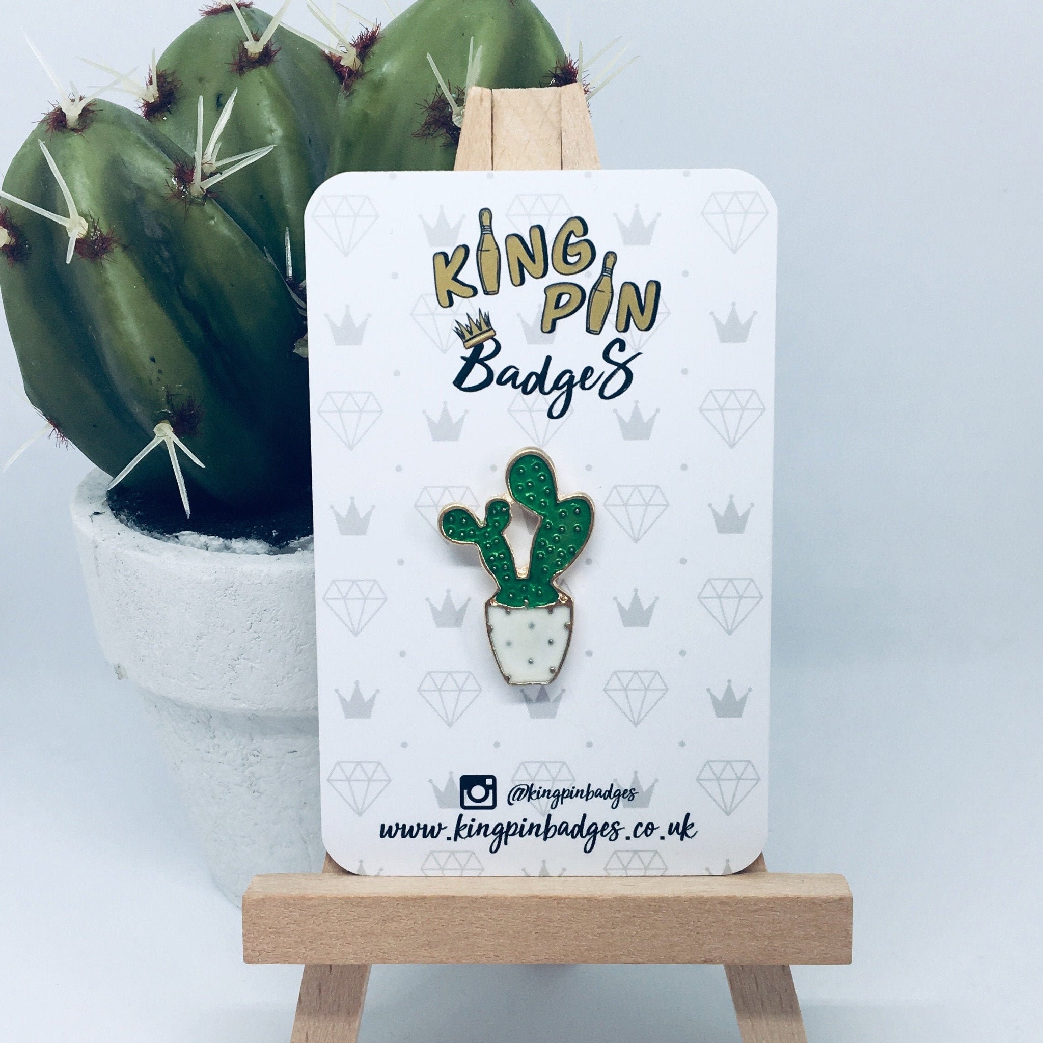 CACTUS Enamel Pin Badge