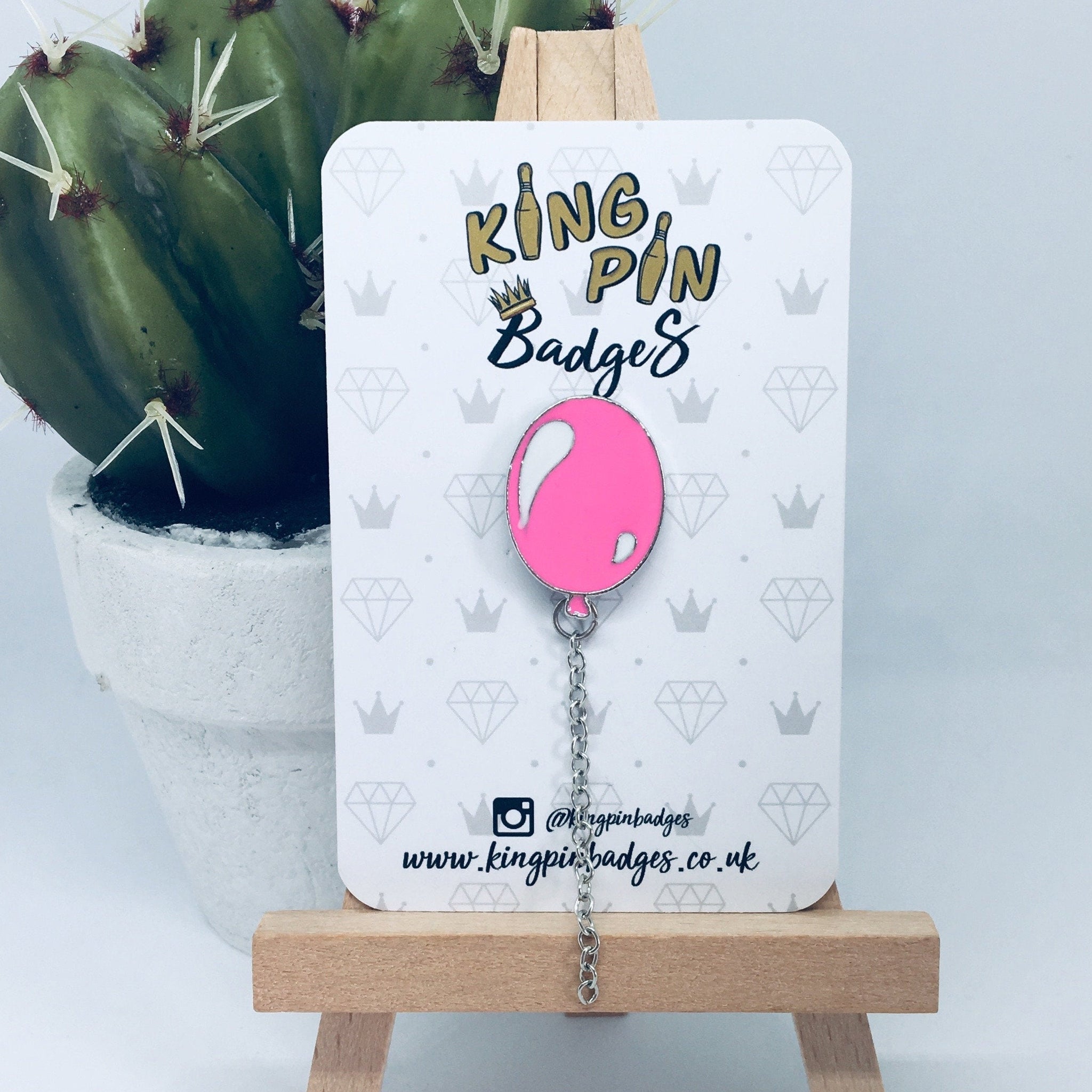 BALLOON Enamel Pin Badge