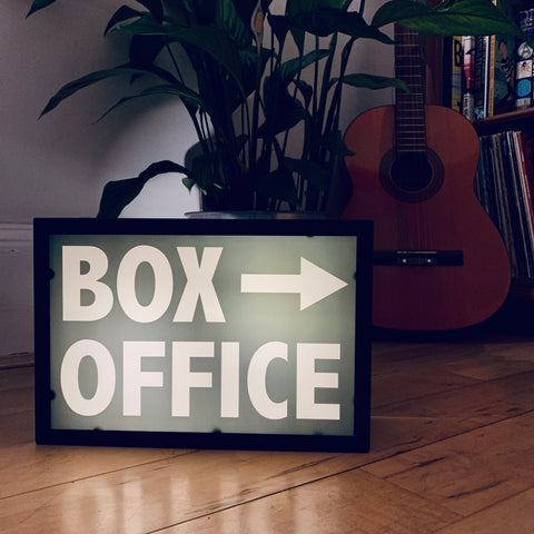 BOX OFFICE Illuminated LightBox