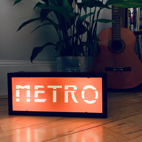 METRO Illuminated LightBox