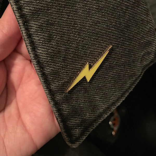 FLASH Enamel Pin Badge