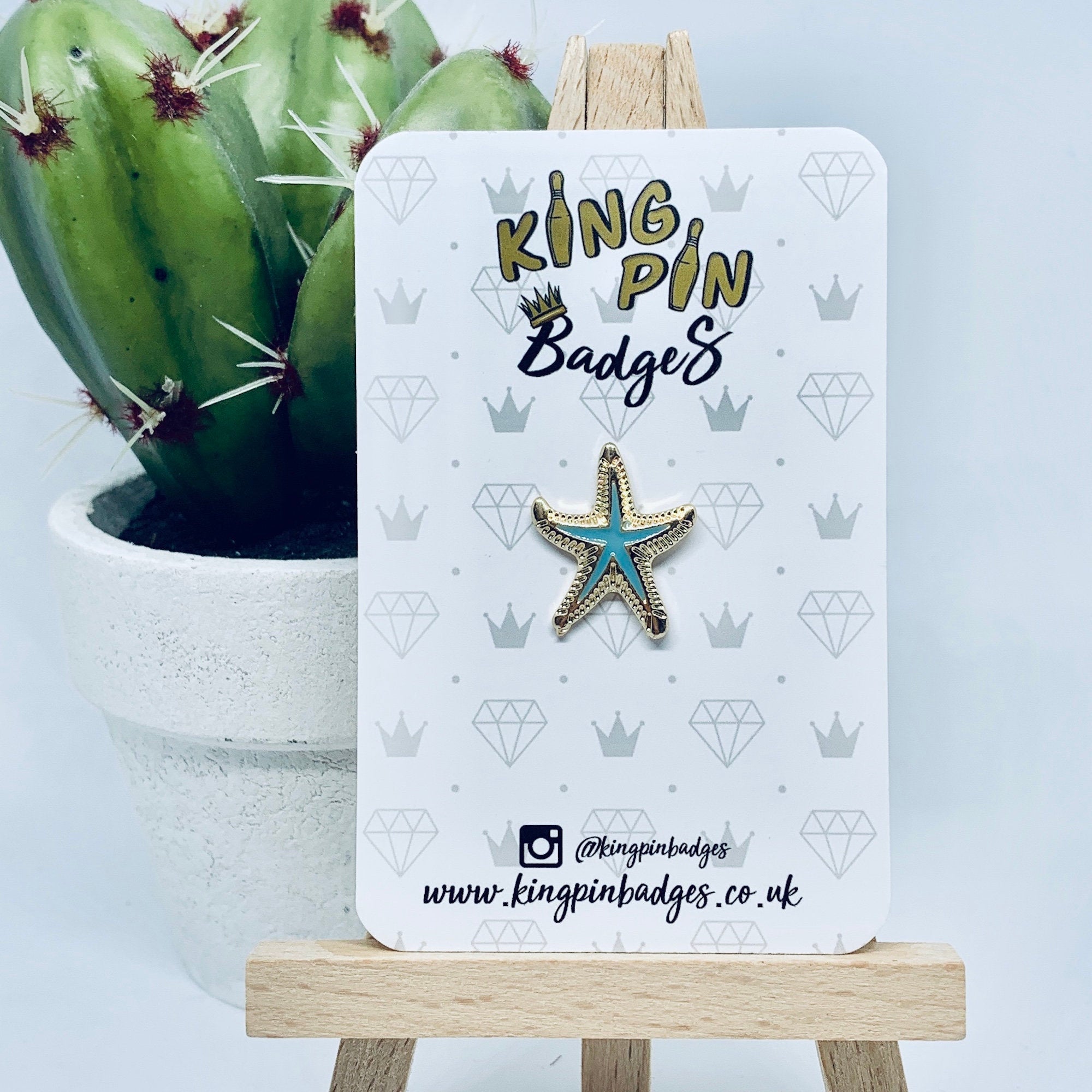 STARFISH Enamel Pin Badge