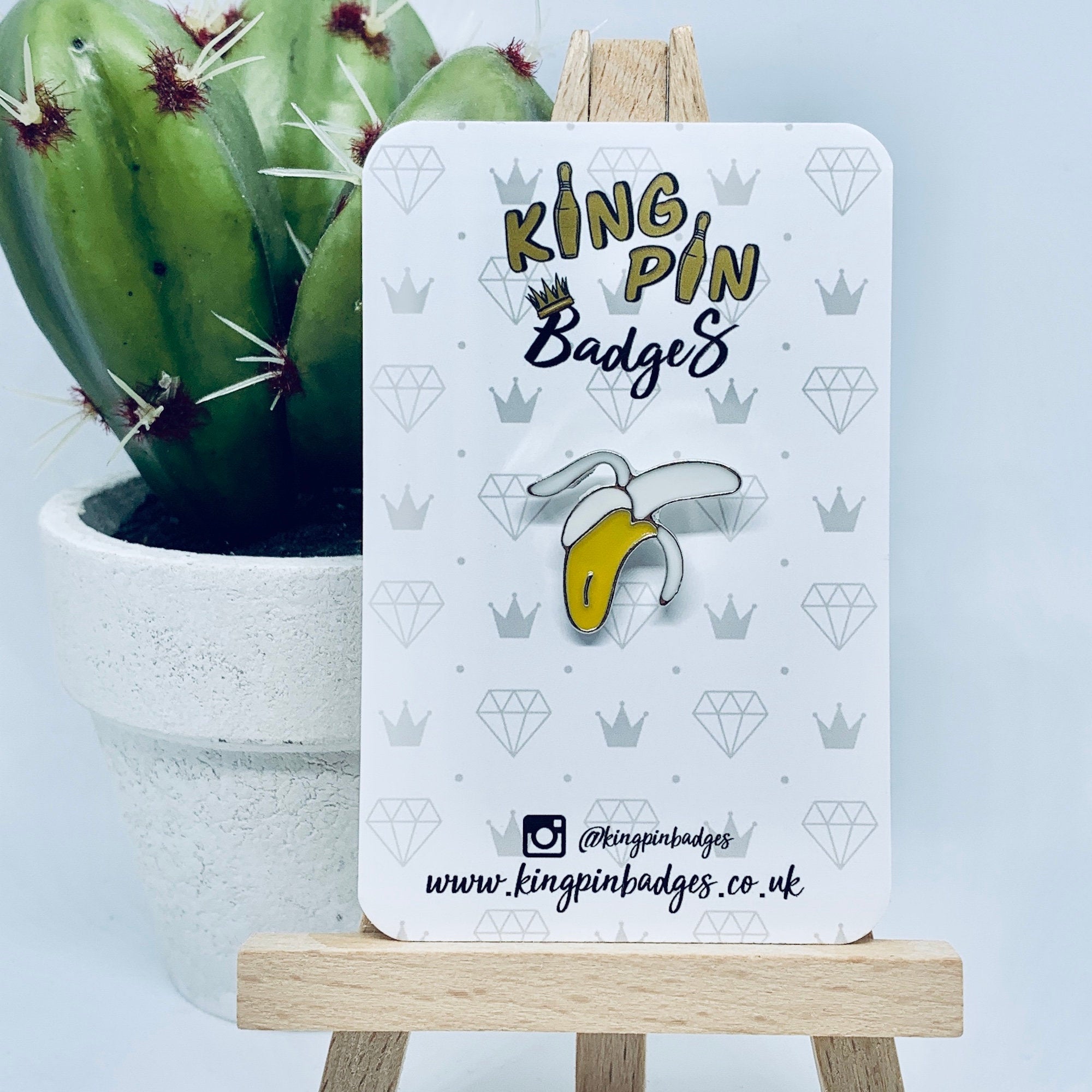 BANANA Enamel Pin Badge