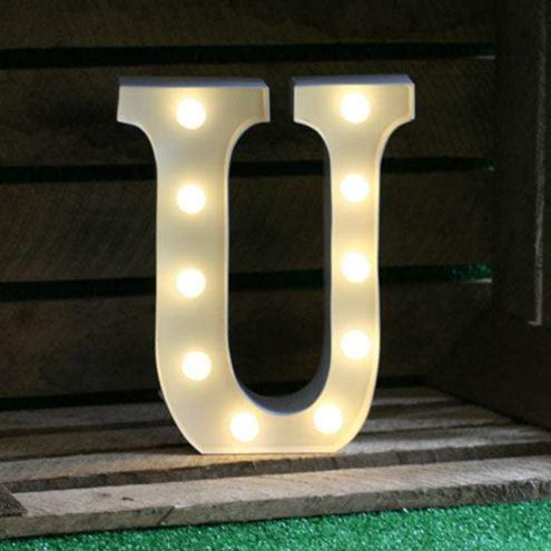 Metal U LED Letter Light